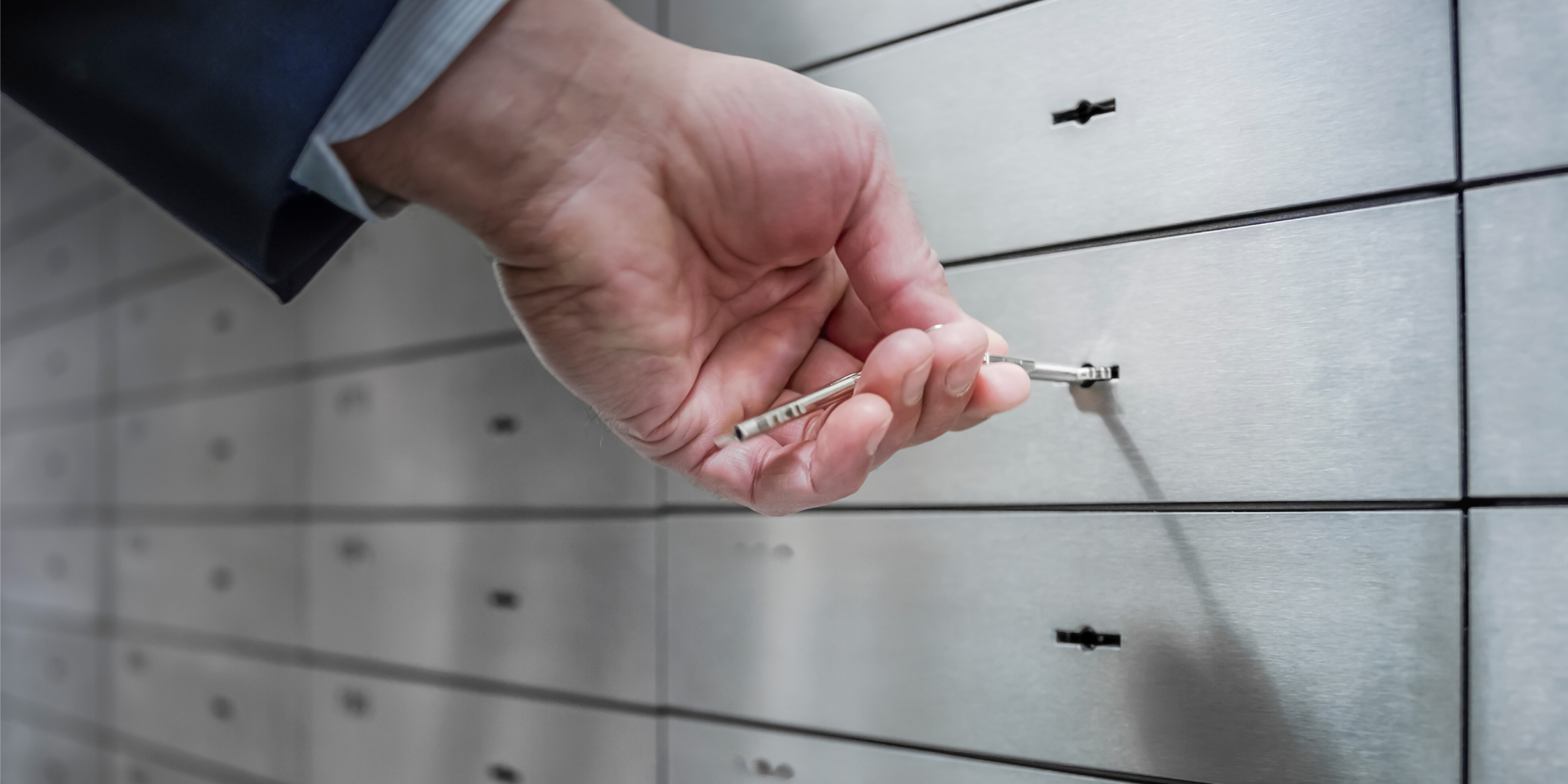 Opening safe deposit box